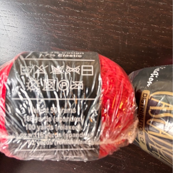 Cascade Yarns Fixation NWT red and variegated bundle of three cotton yarn - Picture 5 of 6